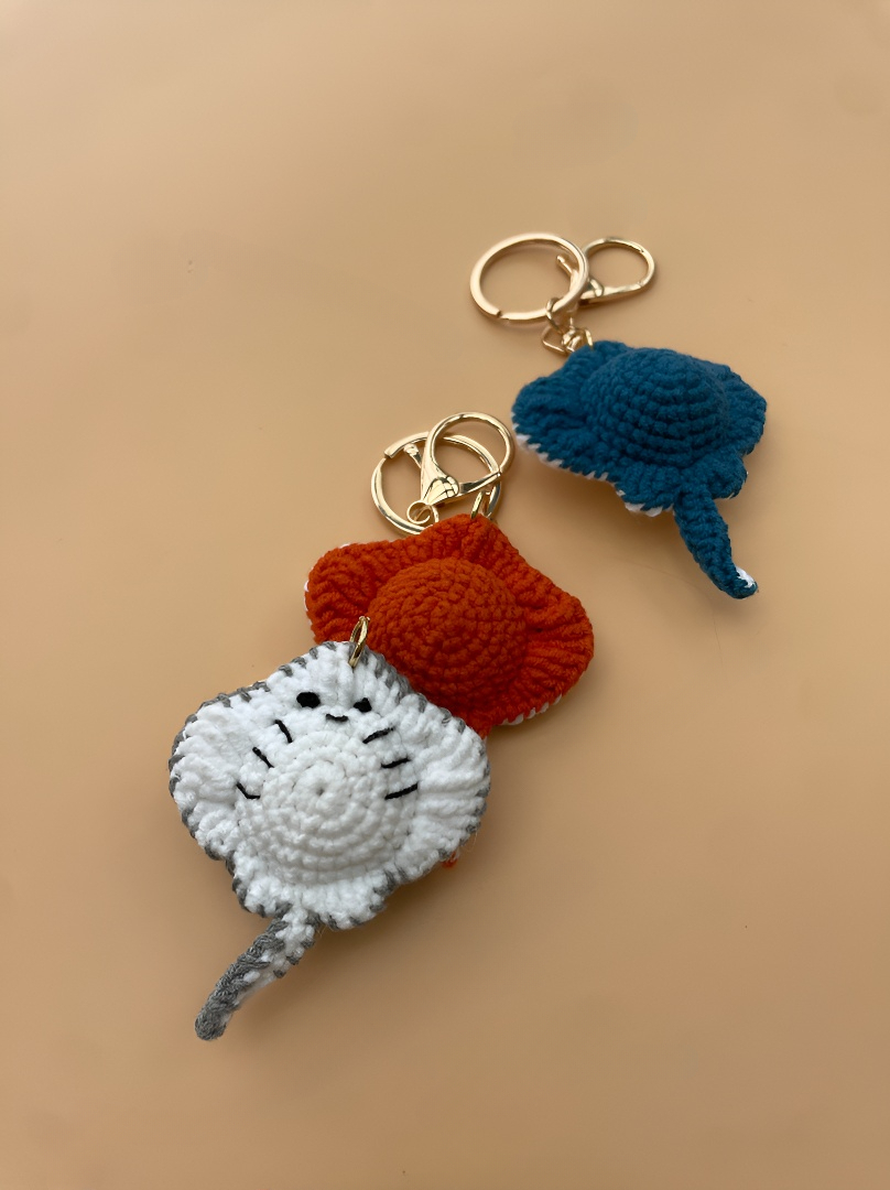 crocheted bread
